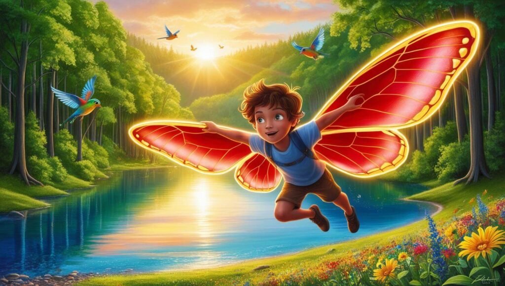 Arion and the Brave Red Butterfly