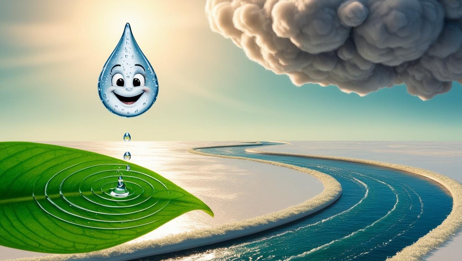 The Raindrop Who Discovered Its Song