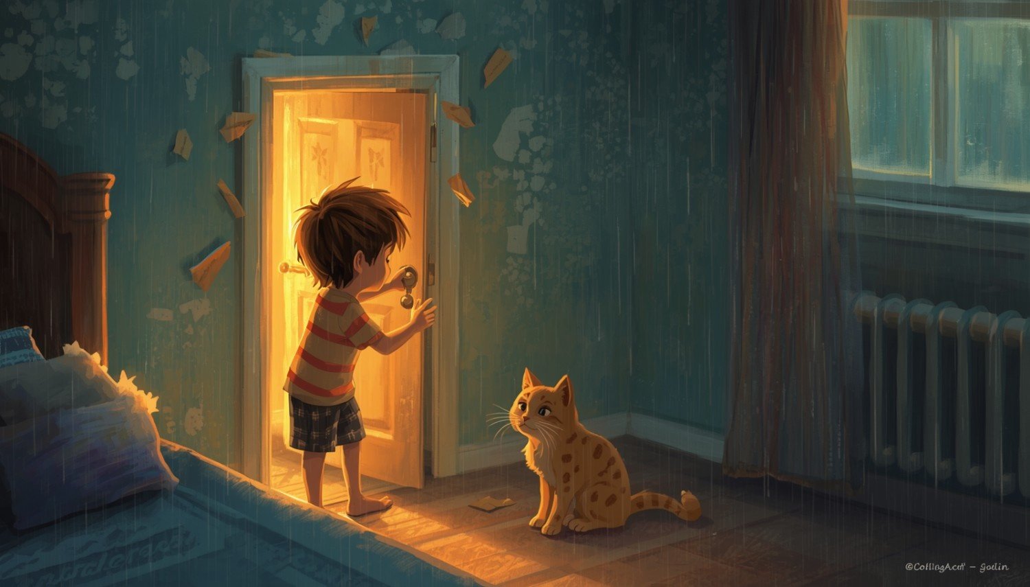 Ethan and the Secret Door in the Wall