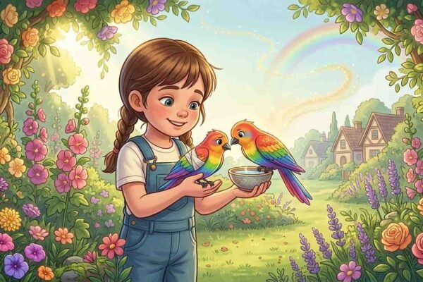 Lily and the Rainbow Bird