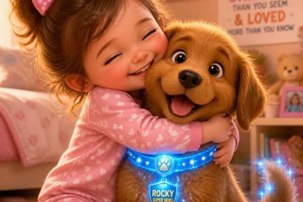 Rocky the Brave Puppy Saves Baby Ella