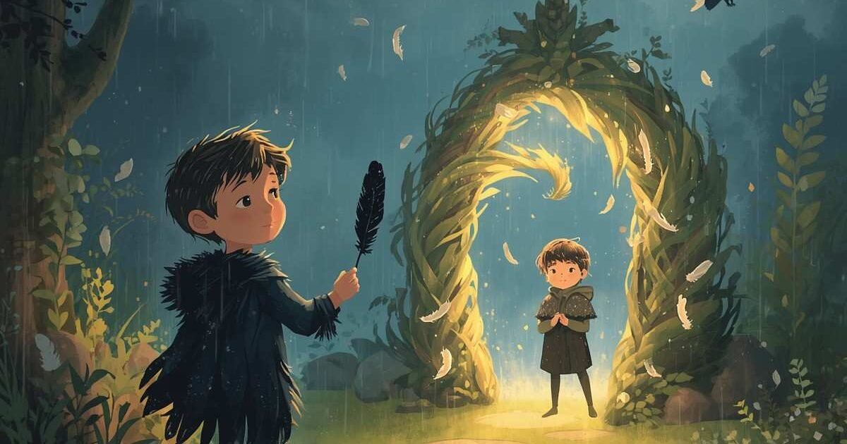 The Crow Who Became a Boy