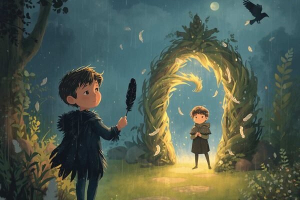 The Crow Who Became a Boy